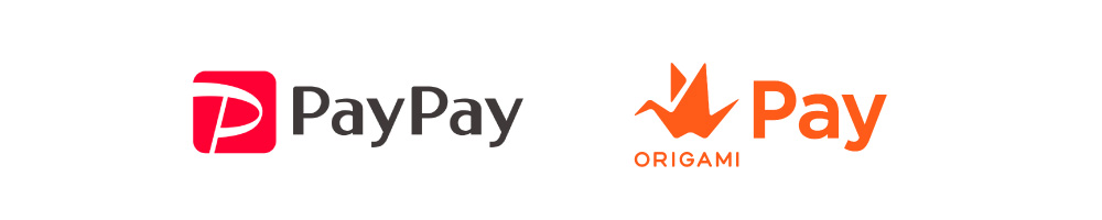 【PAYPAY】【 ORIGAMIPAY】 各種QRコード決済がご利用いただけます FREAK PAYPAY ORIGAMIPAY