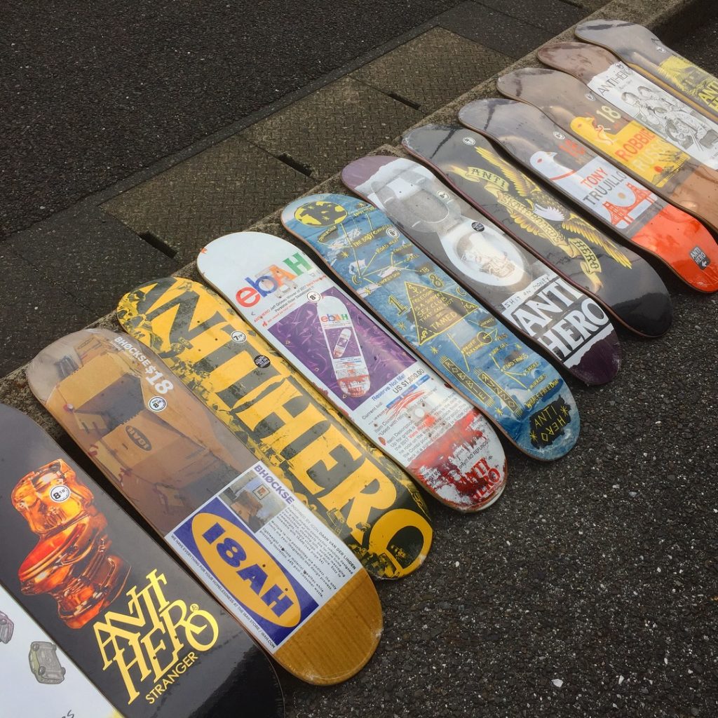antihero skateboard deck